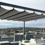 Terrassen-dragon-römische Pergola