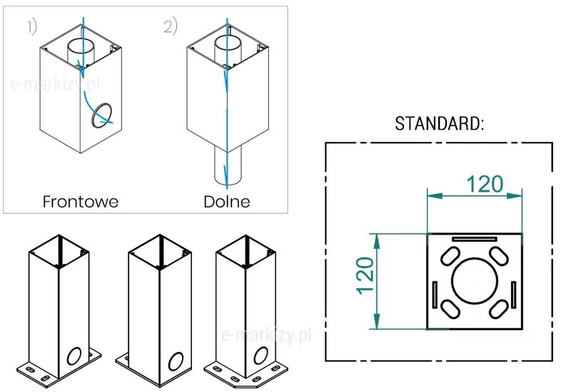 Pergola-climatic-Wasserentwässerung