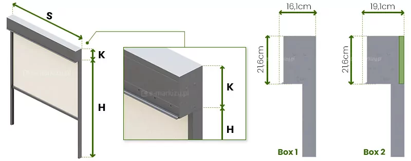 Refleksol-zip-box-selt-sizing