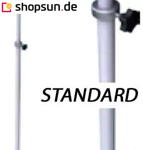 Stütze Selt strong Fotogalerie STANDARD, Standard-Teleskopstütze für Selt-Markisen