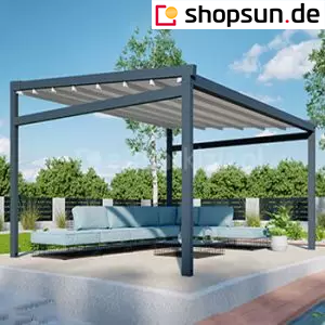 Freistehende Terrassenpergola Moderno