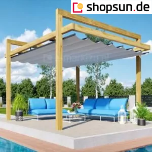 Pergola-Holzsäule-freistehend-Moza-Preis