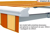 Über der Terrasse aufgehängte Silver Plus Selt-Markise Silver Plus Terrassenmarkise, Online-Bewertung von Terrassenmarkisen