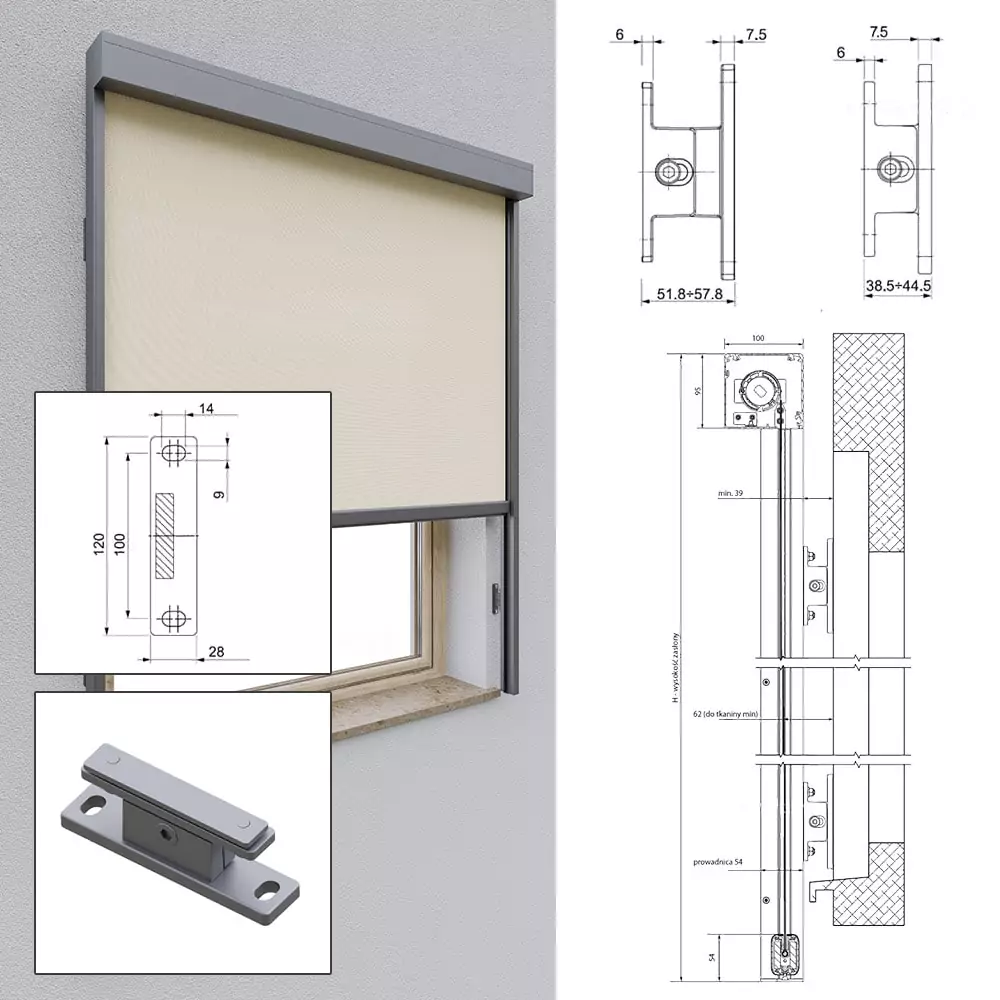 Refleksol-ziiip-95-aluminium-guides-assembly-on-handles