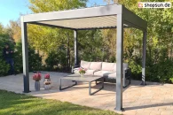 Pergola-Aluminium-gedrehte Lamellen-Bioline