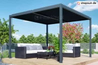 Terrassenpergola mit Lamellen global