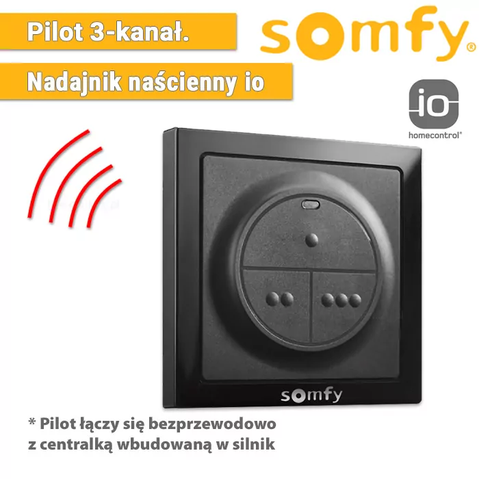 Automatik für Reflexol Somfy, Wandsender 1870560, Somfy Wall Switch 3-Kanal