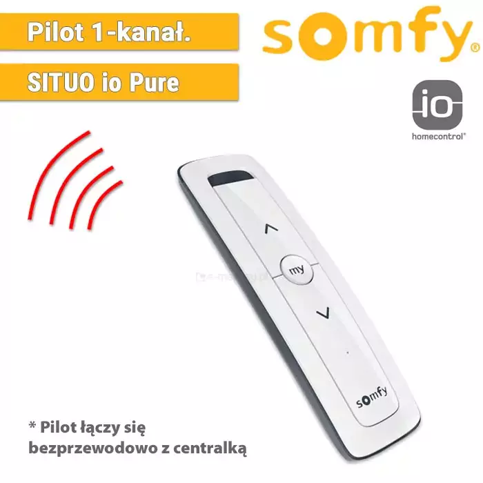 Automatik für Reflexol, Somfy Fernbedienung Situo 1 io Pure 1870312