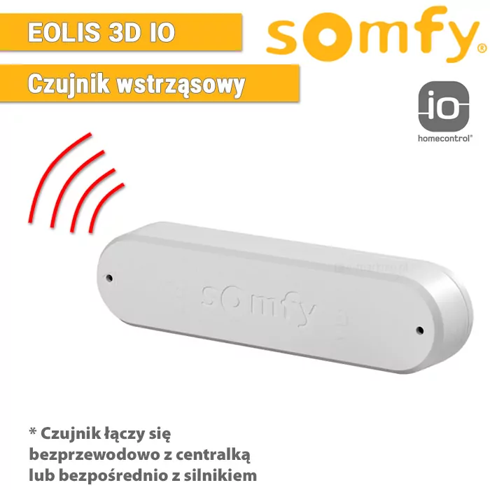 Erschütterungssensor Eolis 3D io 9016355 von Somfy