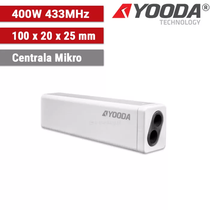 Automatisierung für Refleksol, Yooda Zentraleinheit Mikro, Erfolgsgruppe 1611129, 1-Kanal Zentraleinheit MIKRO (IP55) - max 400W 1611129