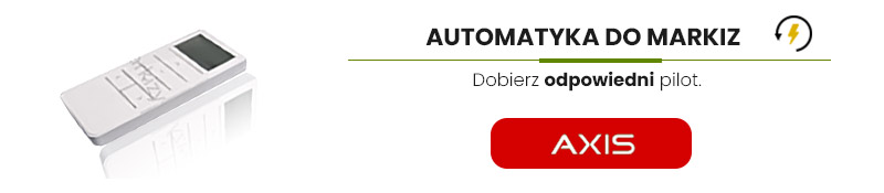 Automatyka do Markiz - pilot sterowania. Dobierz odpowiedni pilot do Twojej Markizy.