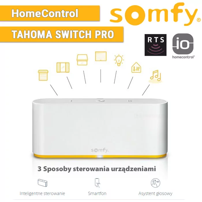 Steuerung per Smartphone, Somfy Tahoma 1870594